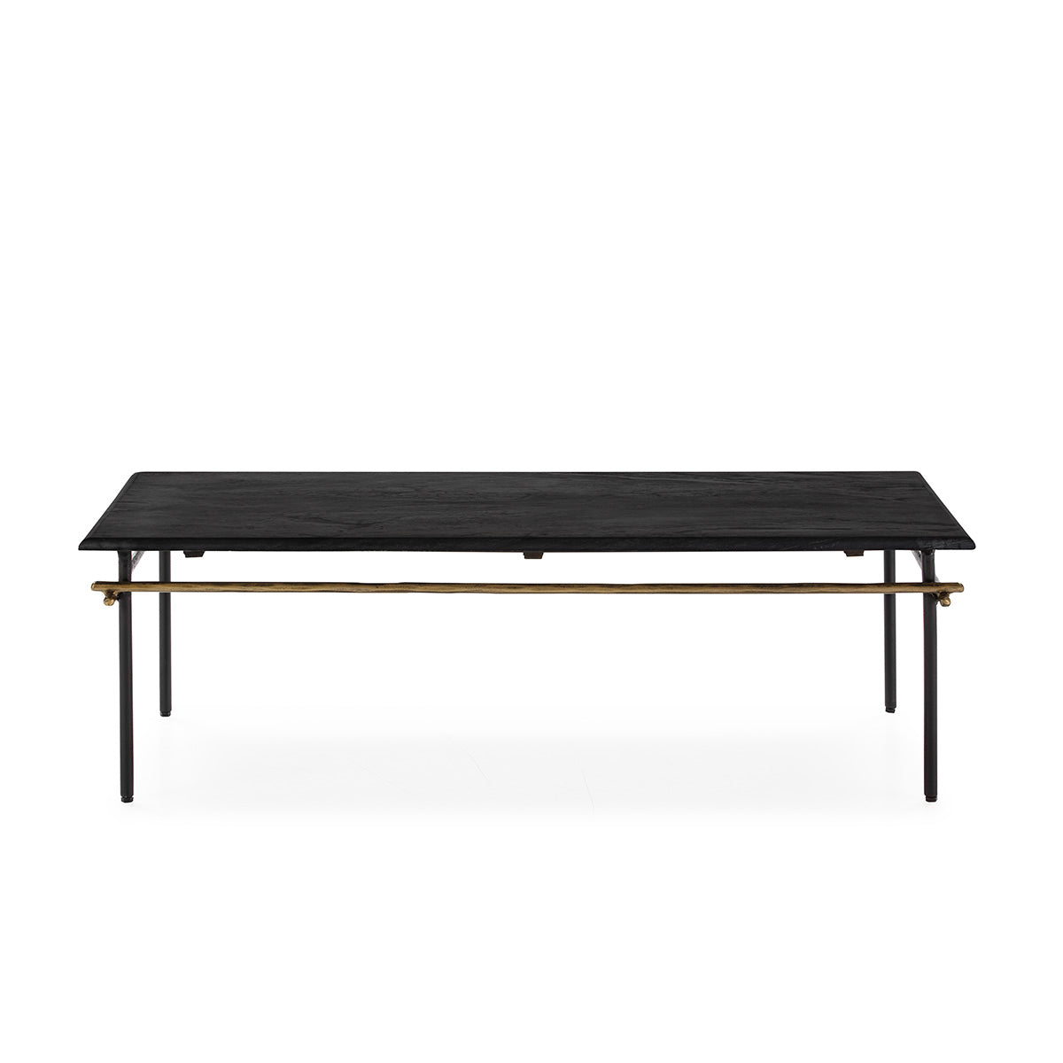 Mesa de centro de mármol y hierro Béziers