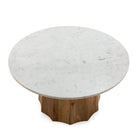 Mesa de centro de mármol y mango Barañáin