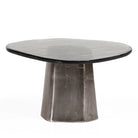 Mesa de centro de metal y vidrio Burlata