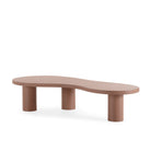 Mesa de centro de piedra y resina Ercolano