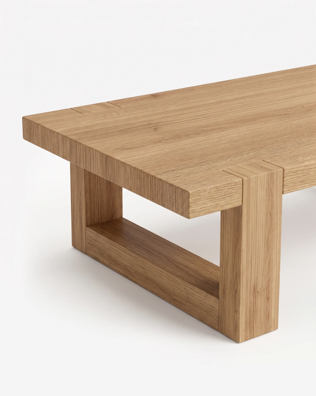 Mesa de centro de roble Zahara