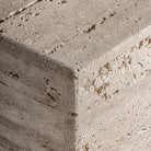 Mesa de centro de travertino Favignana 80 cm