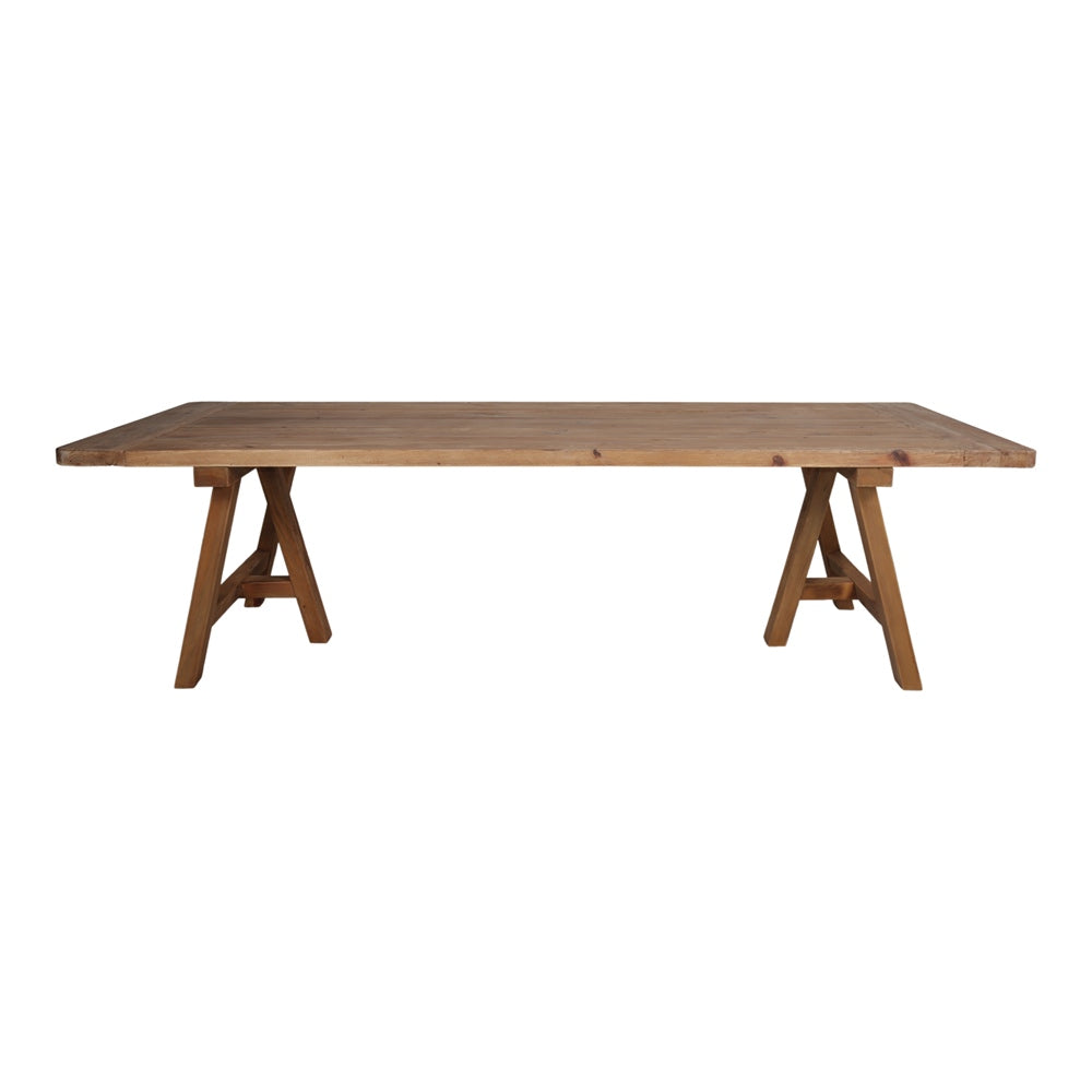 Mesa de comedor de caballetes Mebsuta