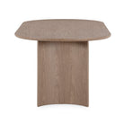 Mesa de comedor de chapa de álamo Valadares