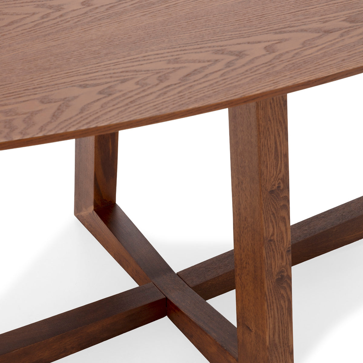 Mesa de comedor de chapa de fresno Oristano