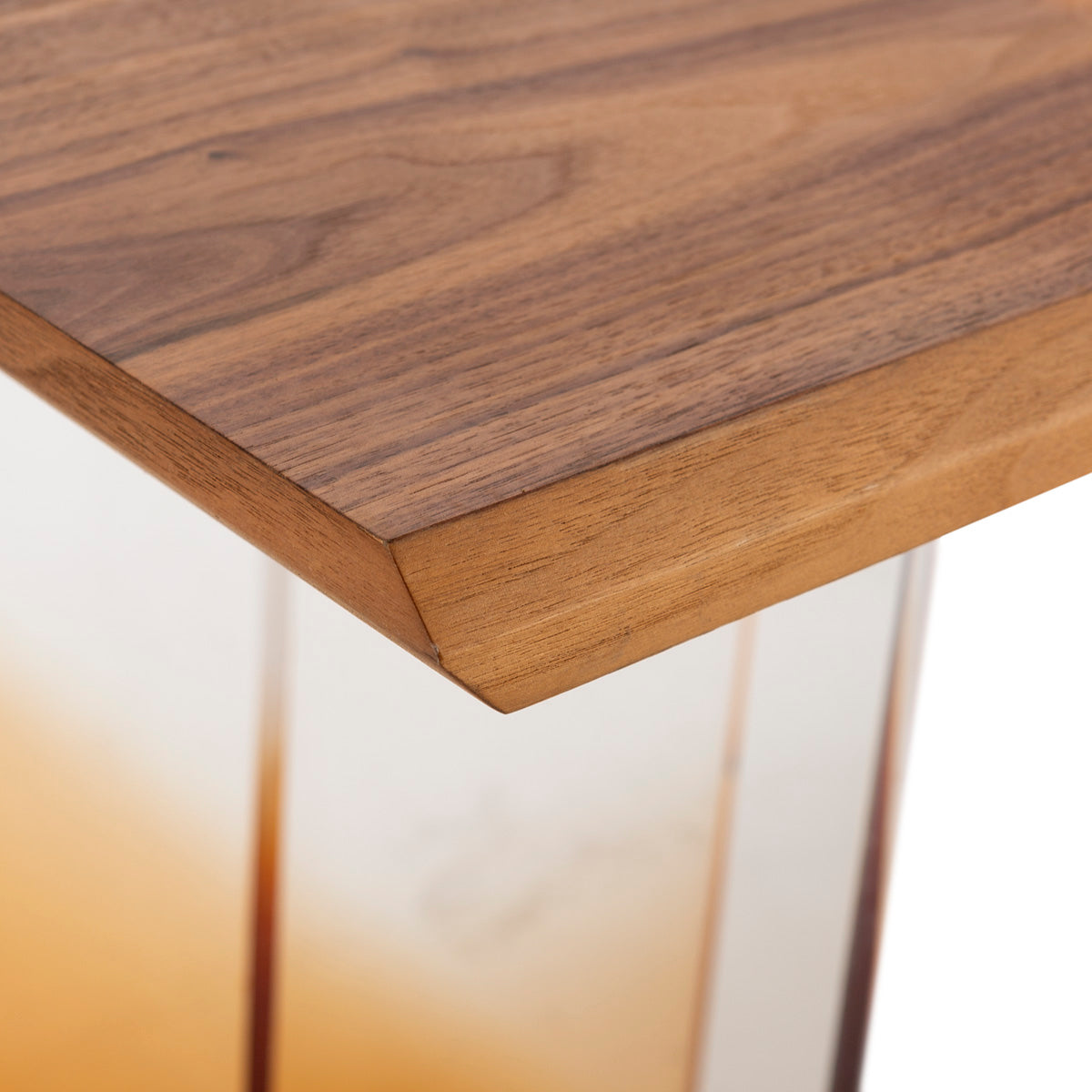 Mesa de comedor de chapa de nogal Aranjuez