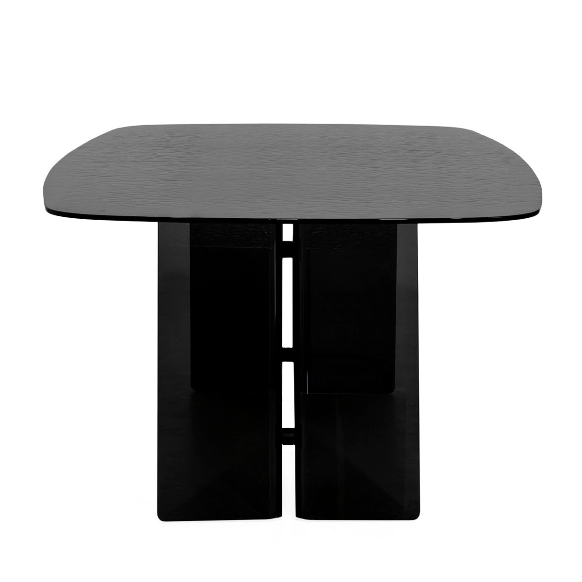 Mesa de comedor de cristal templado Magenta