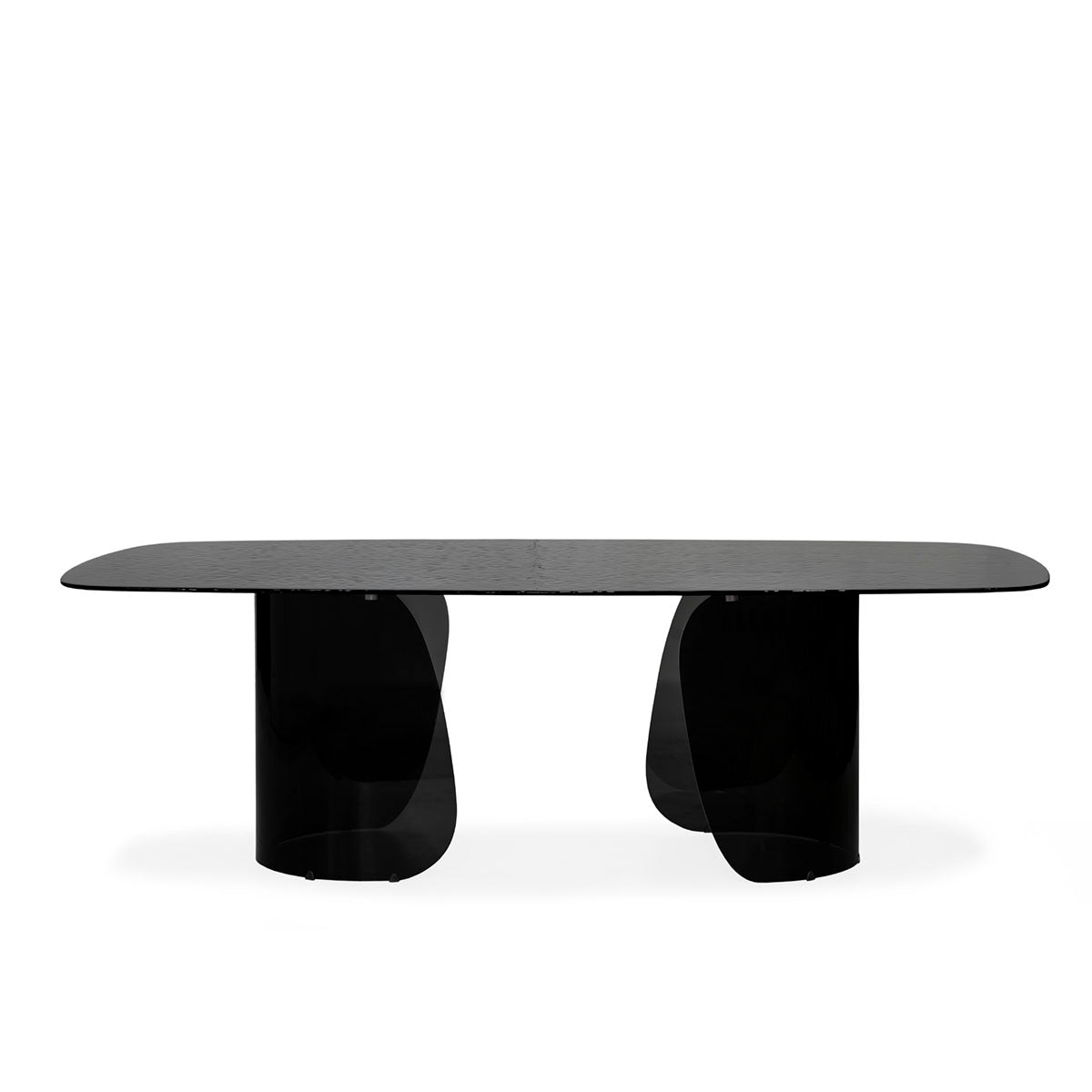 Mesa de comedor de cristal templado Pradolongo
