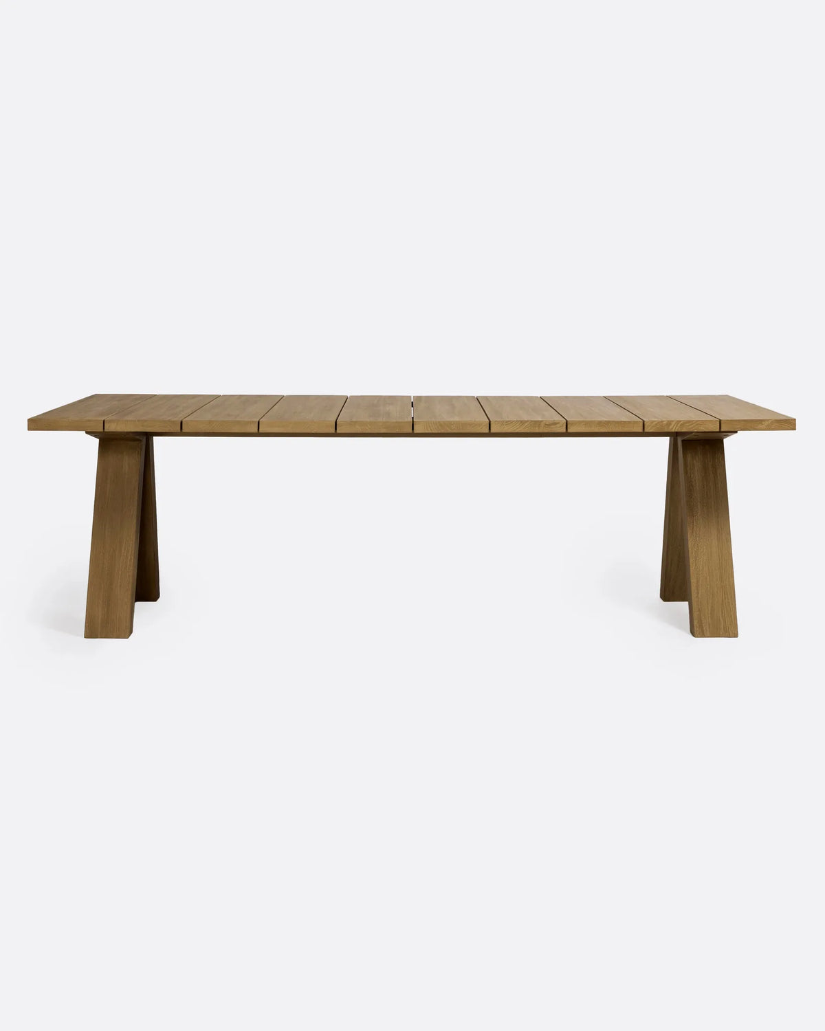 Mesa de comedor de exterior de teca Bornos