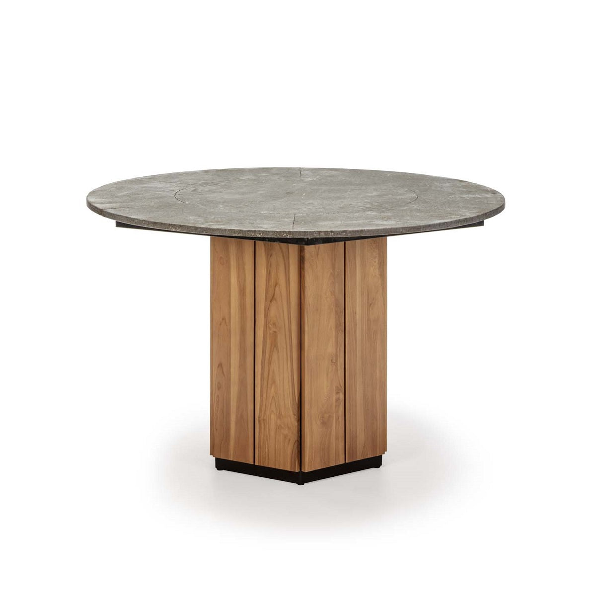 Mesa de comedor de exterior de teca Vercelli