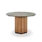 Mesa de comedor de exterior de teca Vercelli