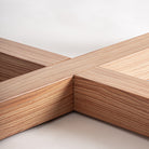 Mesa de comedor de hormigón blanco Atlanterra