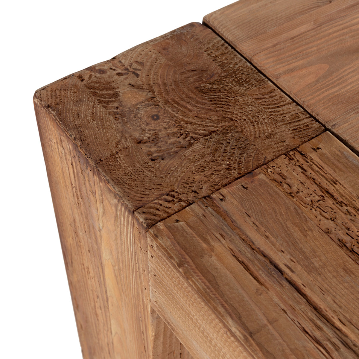 Mesa de comedor de madera de pino recuperado Ferrol