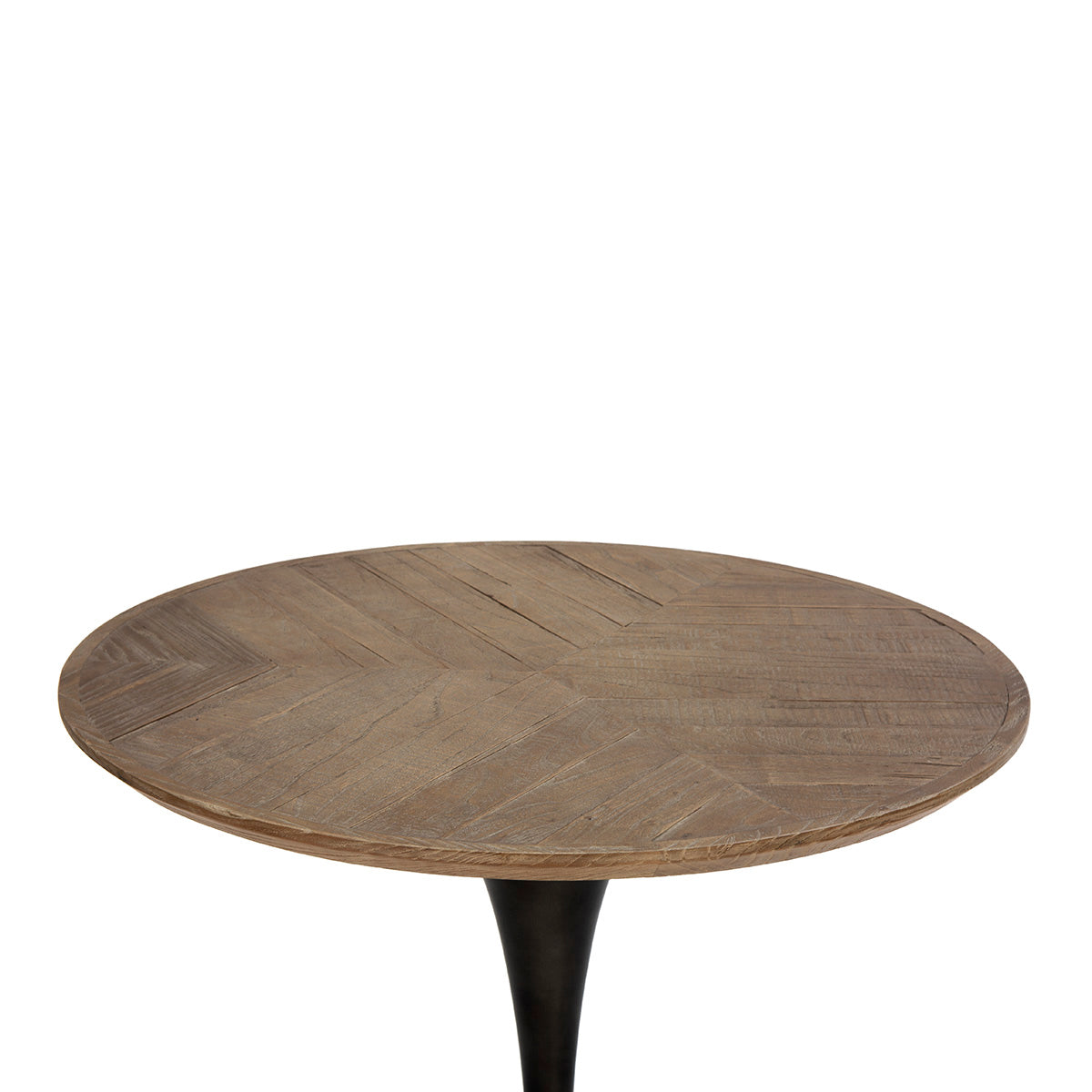 Mesa de comedor de madera y metal Lošinj