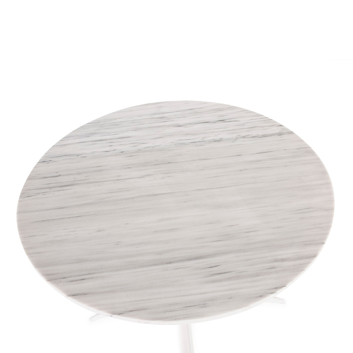 Mesa de comedor de mármol y metal Treviso