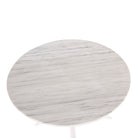 Mesa de comedor de mármol y metal Treviso