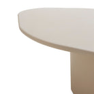 Mesa de comedor de piedra y resina Eboli