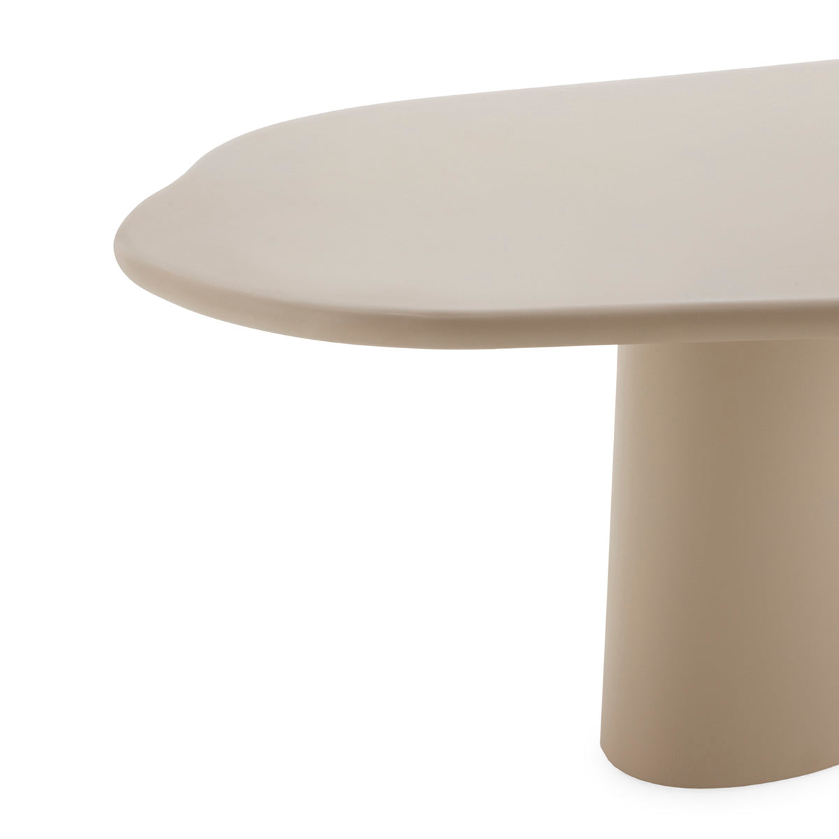Mesa de comedor de piedra y resina Tradate