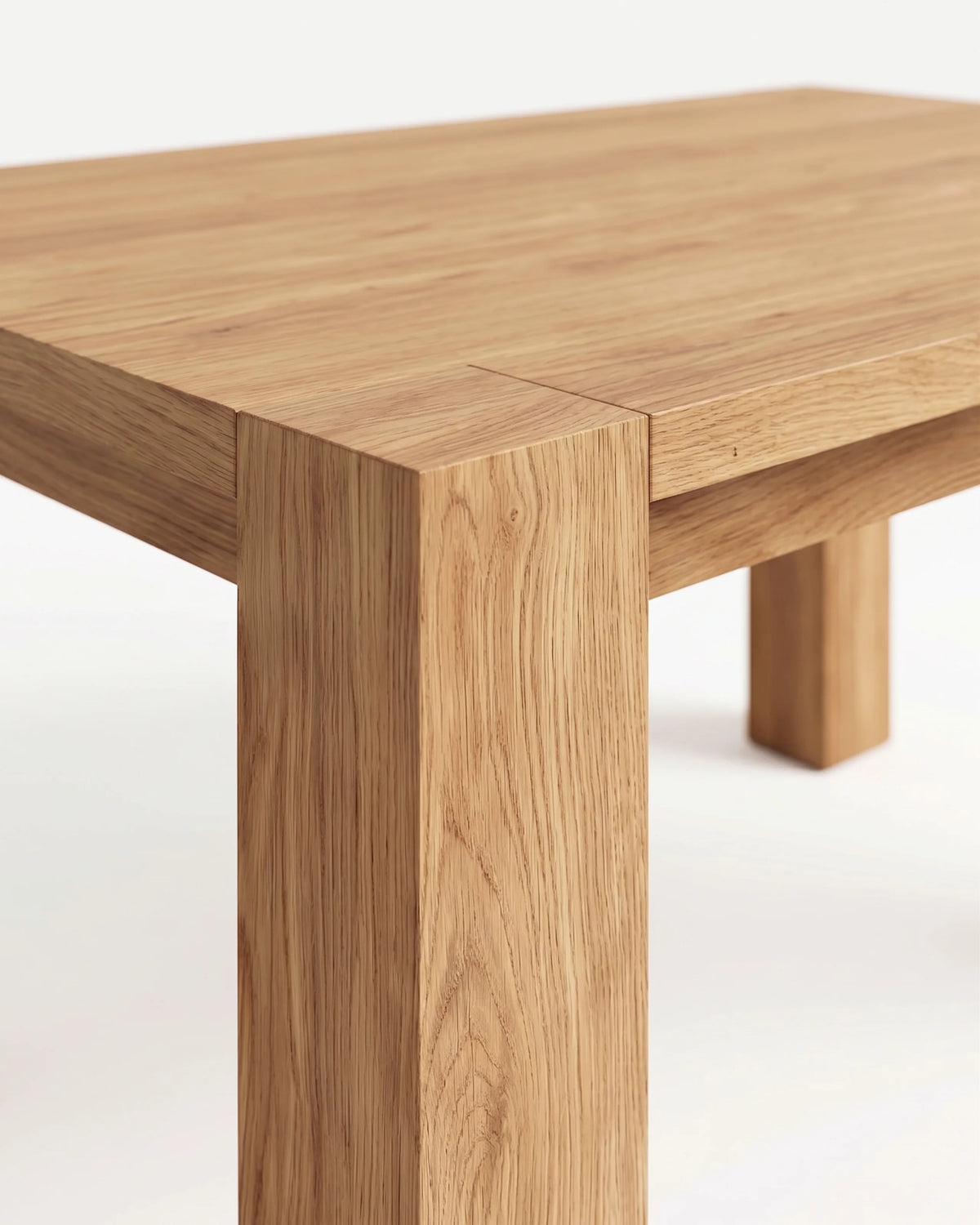 Mesa de comedor de roble Zahara