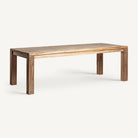 Mesa de comedor de teca reciclada Narila