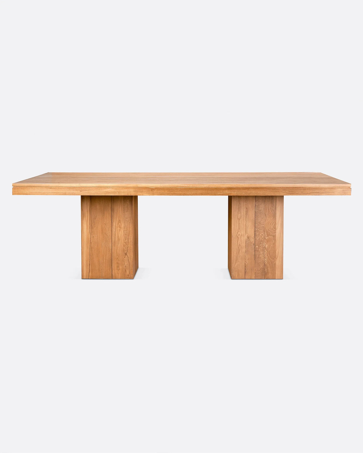 Mesa de comedor de teca reciclada Olula