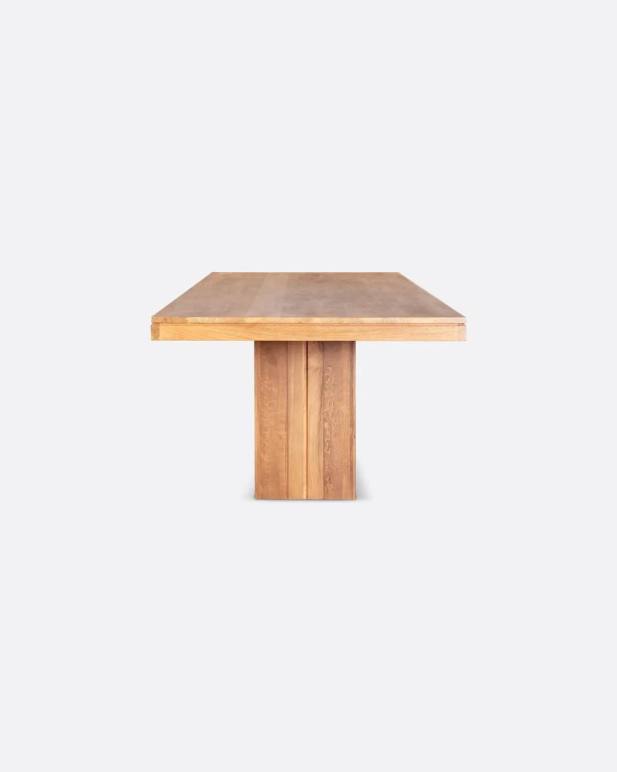 Mesa de comedor de teca reciclada Olula