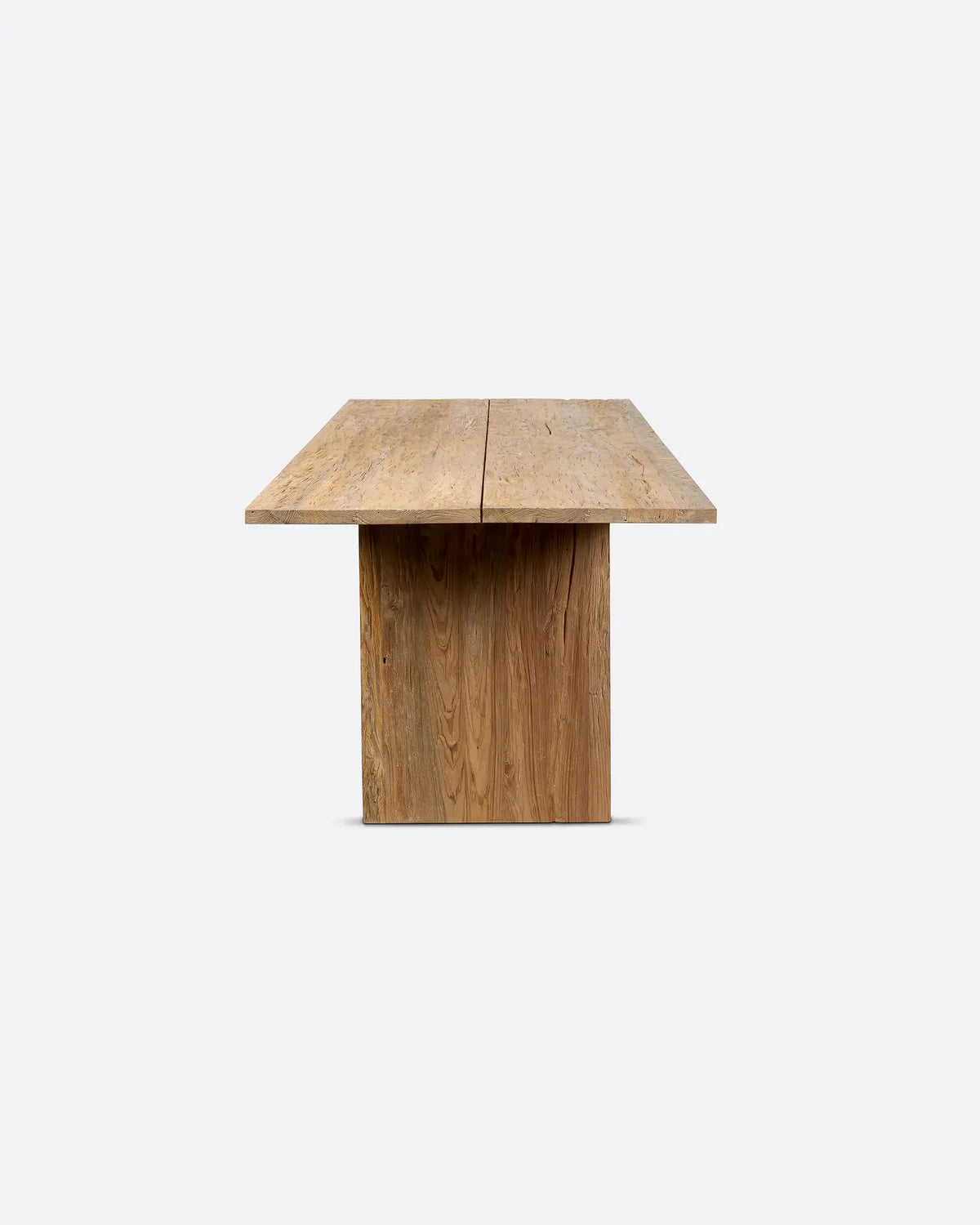 Mesa de comedor de teca reciclada Olvera