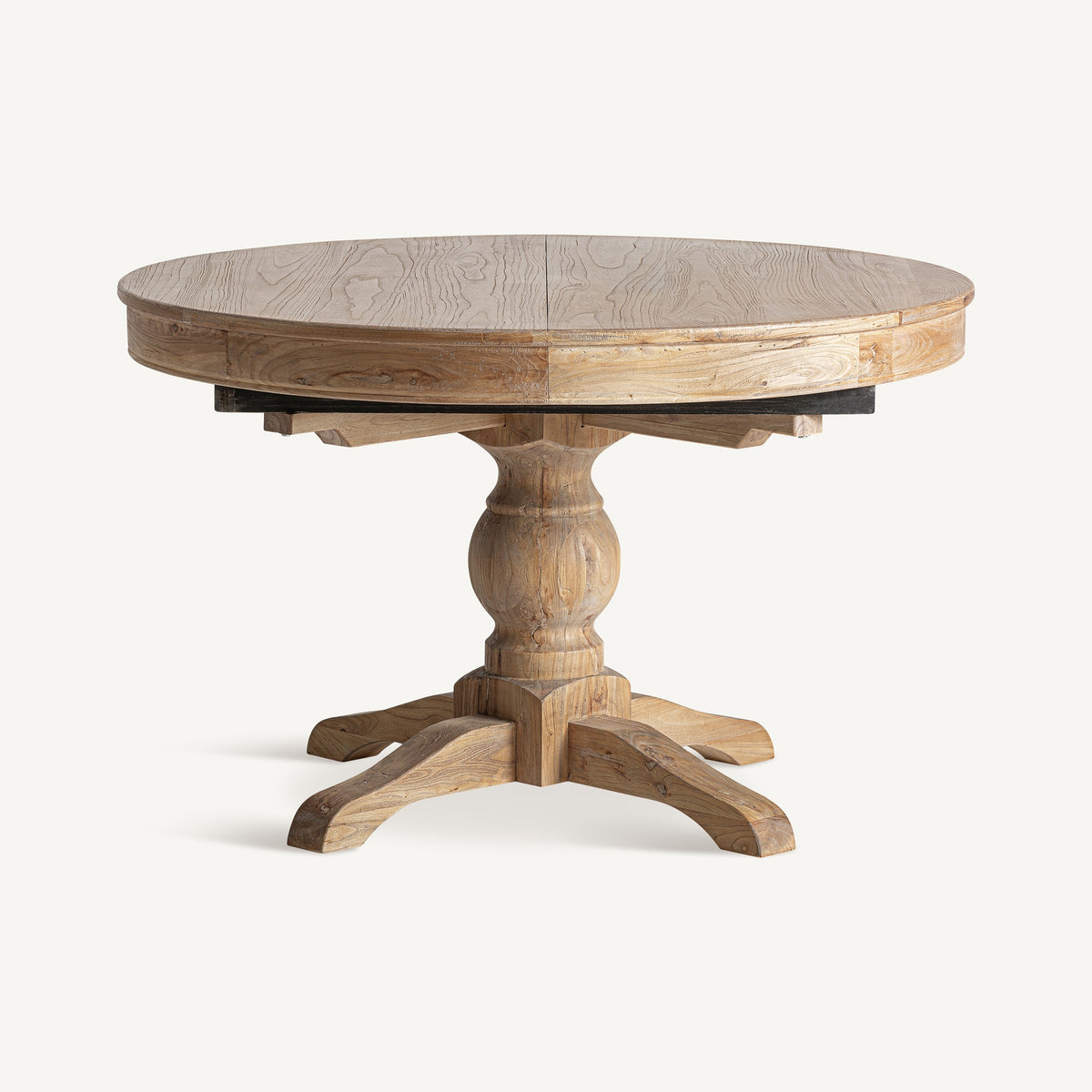 Mesa de comedor extensible de olmo reciclado Trani