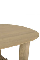 Mesa de Comedor Ovalada Musaka - pino_y_jacaranda