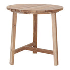 Mesa de comedor redonda de teca Adrien