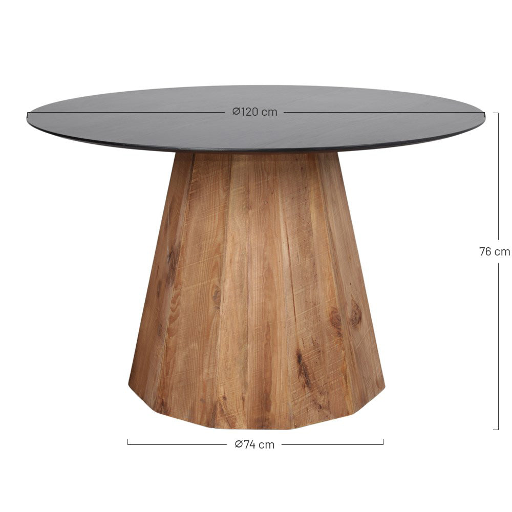 Mesa de comedor redonda Sabas