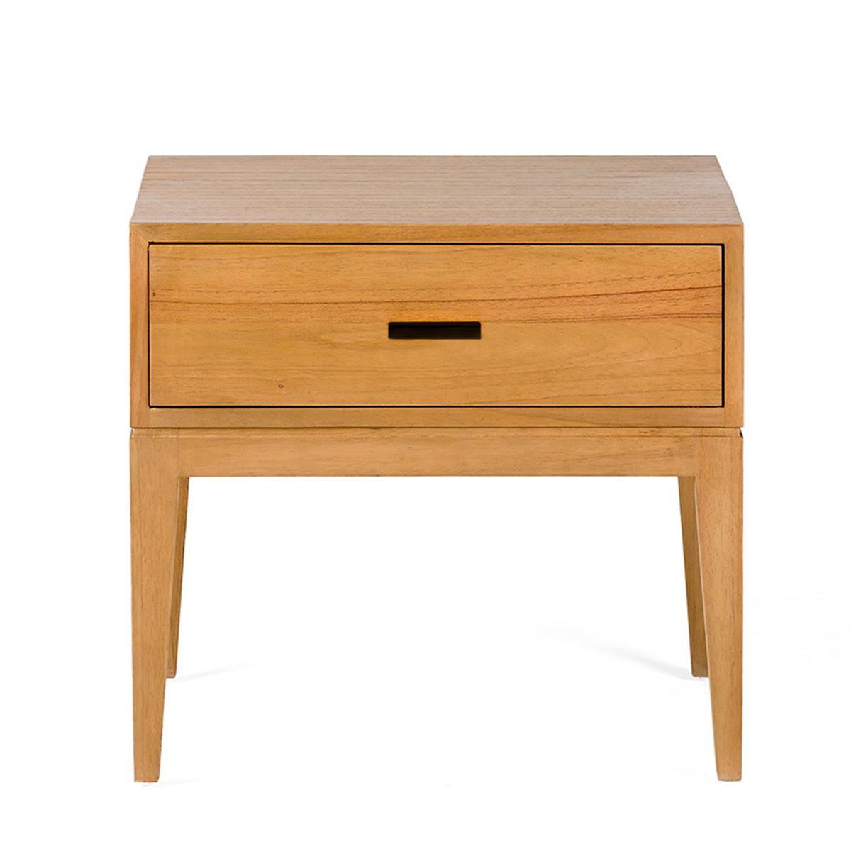 Mesita de noche de madera Almansa