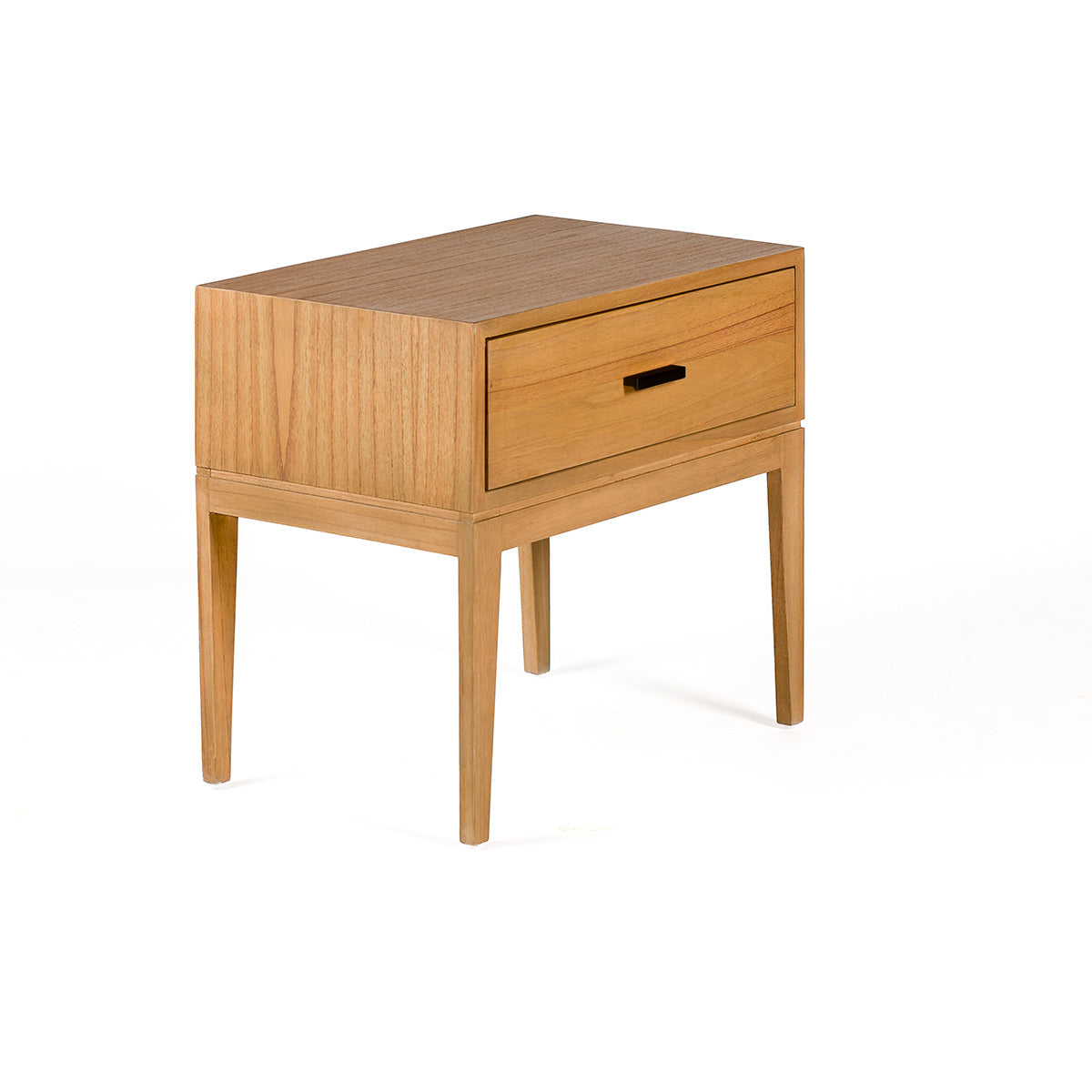 Mesita de noche de madera Almansa