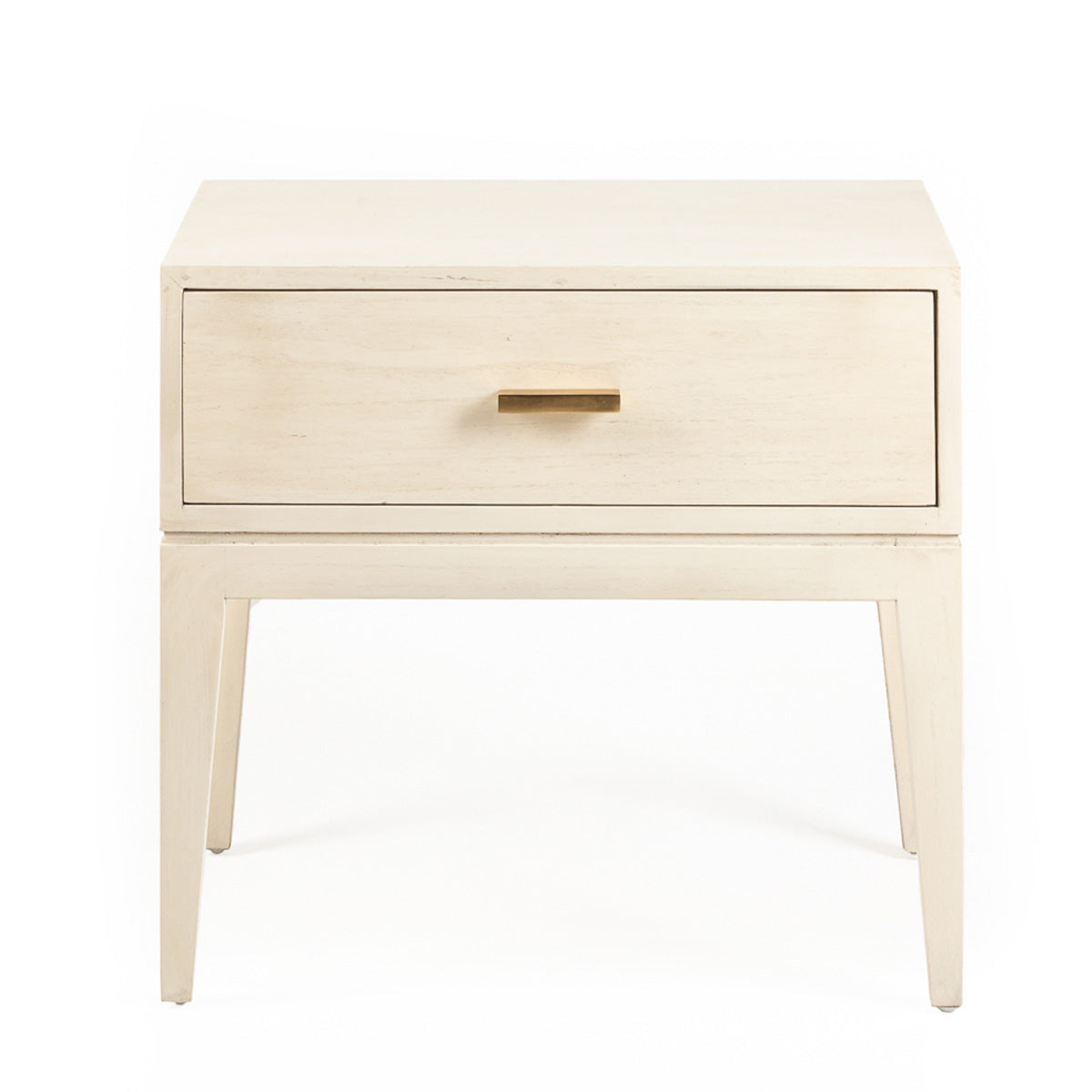 Mesita de noche de madera Almansa
