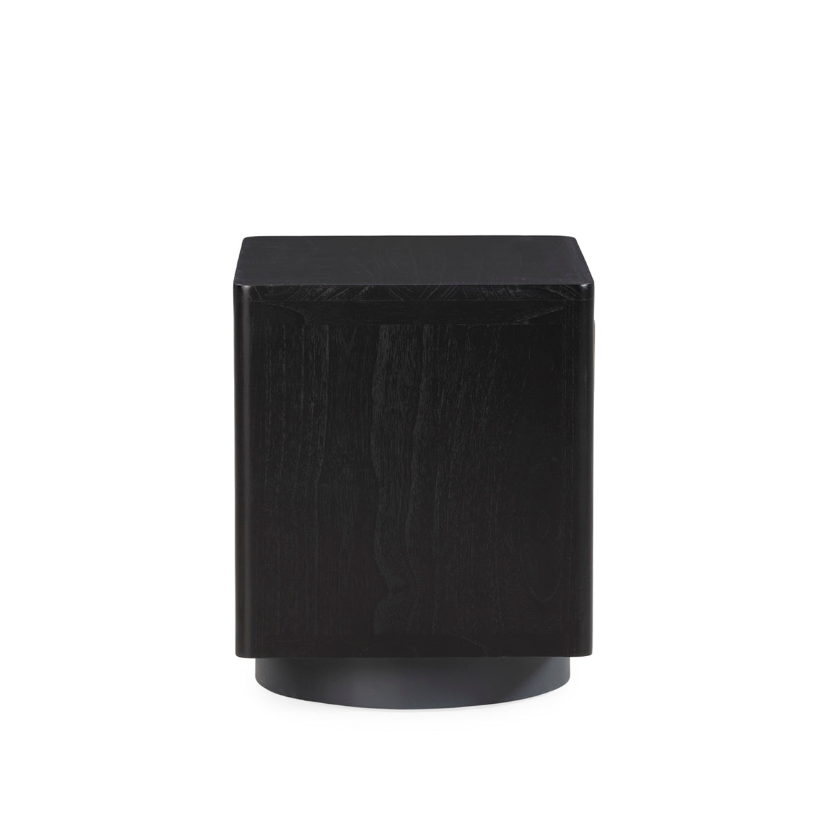 Mesita de noche de madera de cedro Thivai