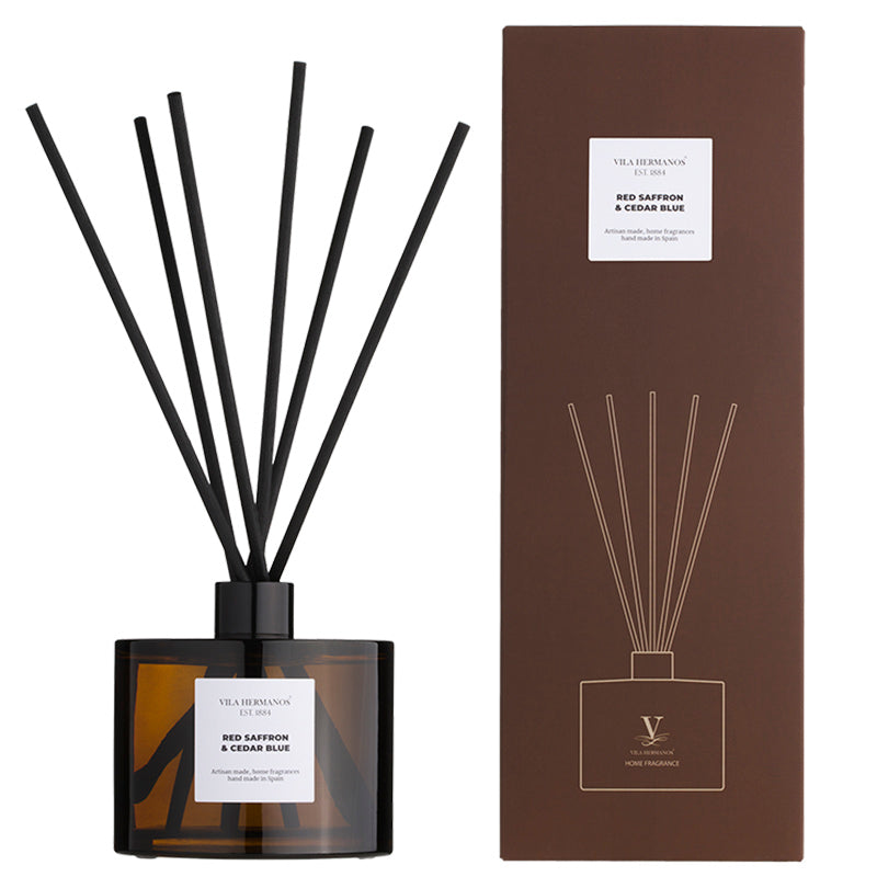 Ambientador Mikado Red Saffron & Cedar Wood - Apothecary Collection - #pino_y_jacaranda#