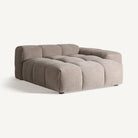 Módulo de sofá esquinero tapizado beige Korčula 155 cm