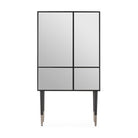 Mueble bar de DM y espejo Miramas