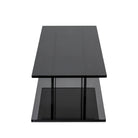 Mueble de TV de cristal templado Pradolongo