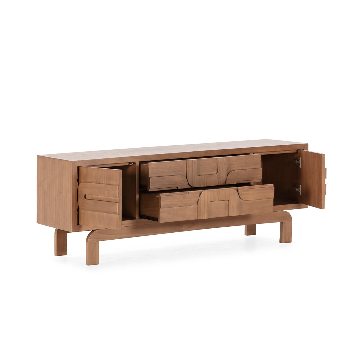 Mueble de TV de madera de cedro Salou