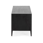 Mueble de TV de madera de cedro y ratán Potenza