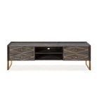 Mueble de TV de madera y metal Budva