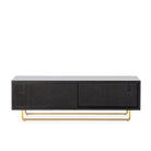 Mueble de TV de madera y ratán Amora