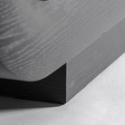 Mueble TV de roble negro Ingrina 220 cm