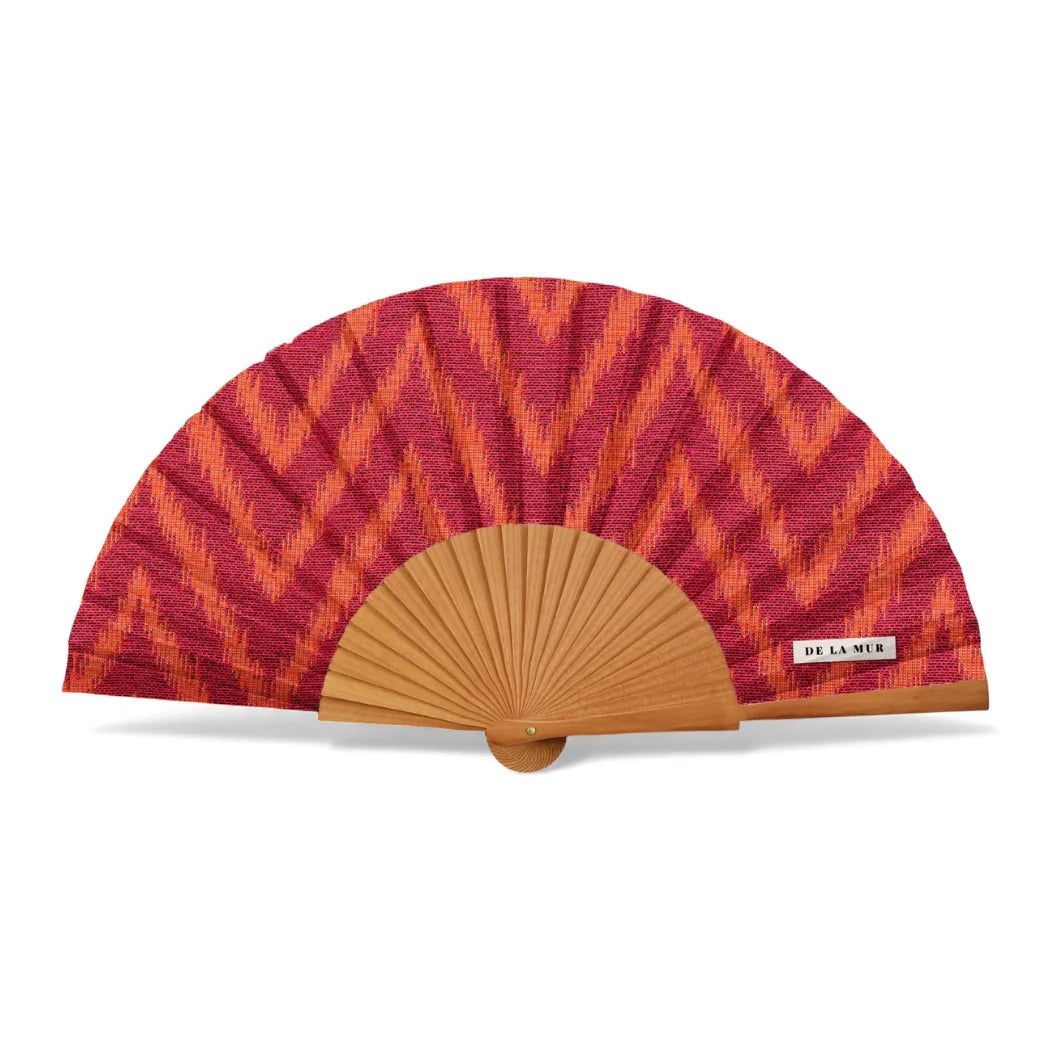 Abanico con Funda Fuego - #pino_y_jacaranda#