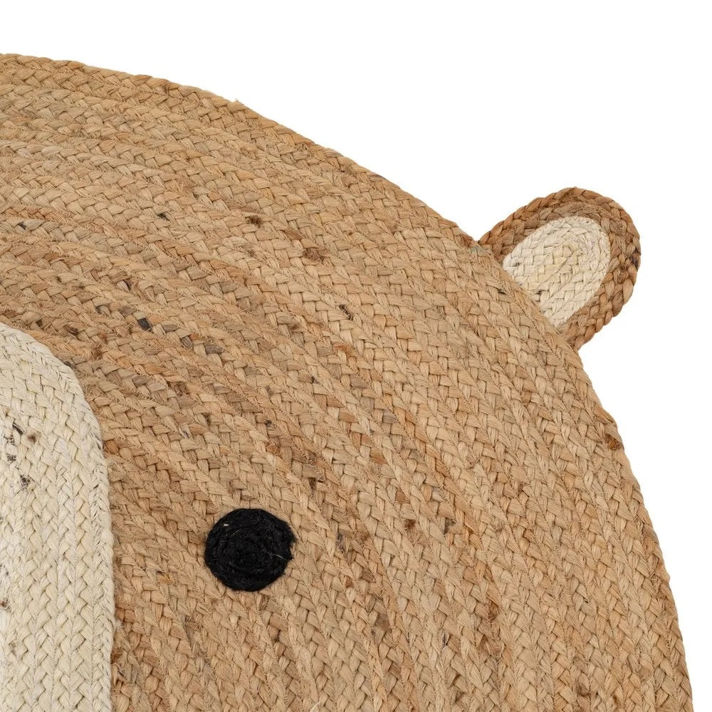 Alfombra Infantil Teddy Natural - #pino_y_jacaranda#