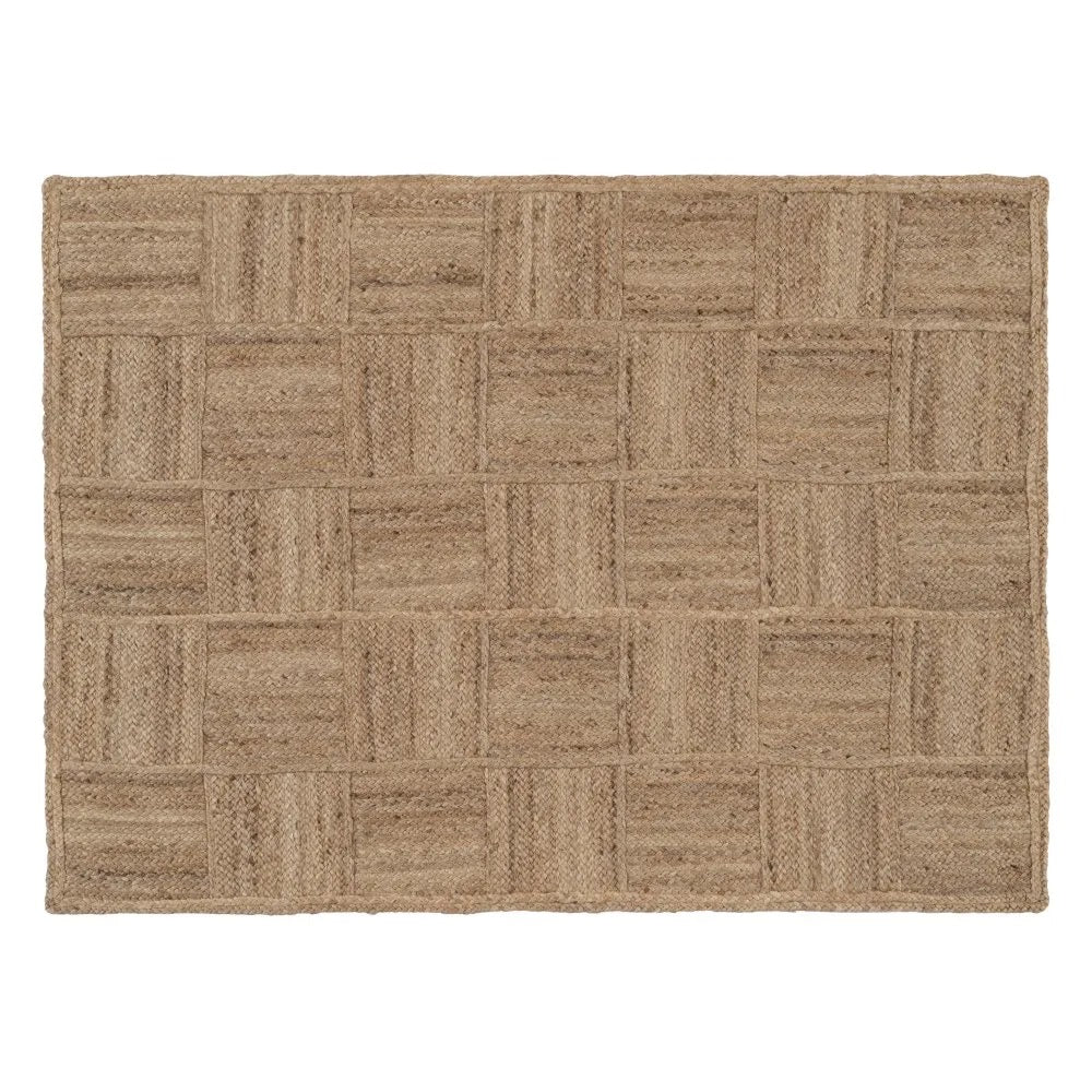 Alfombra Jute Patchwork - #pino_y_jacaranda#