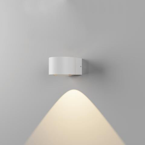 Aplique de pared de exterior Ania - #pino_y_jacaranda#