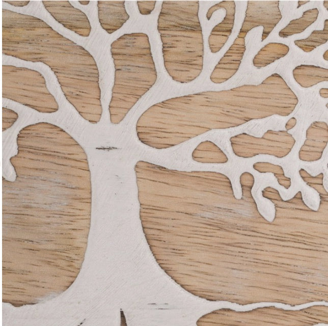 Bandeja Redonda Árbol de Vida - #pino_y_jacaranda#
