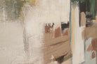 Cuadro Abstracto Tierra - #pino_y_jacaranda#